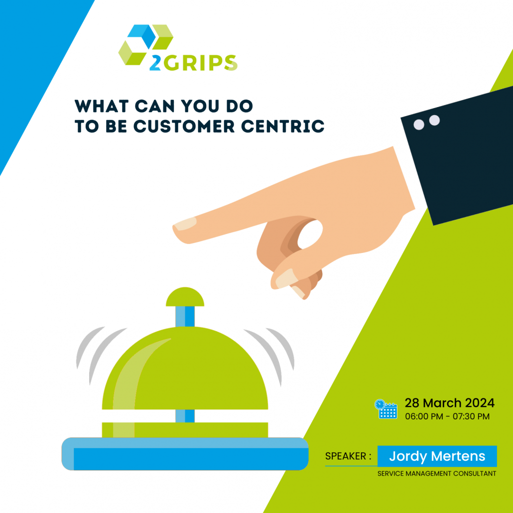 What can you do to be customer centric ? - 28/03 from 18:00 – 19:30 CET